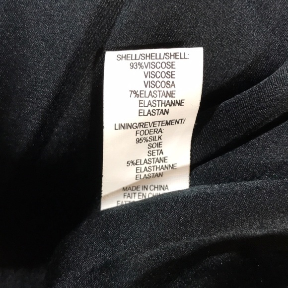 Halston Heritage black velvet sheath dress - Picture 5 of 6